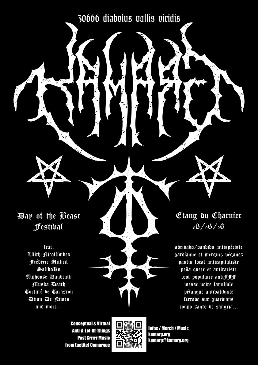 day of the beast concert poster